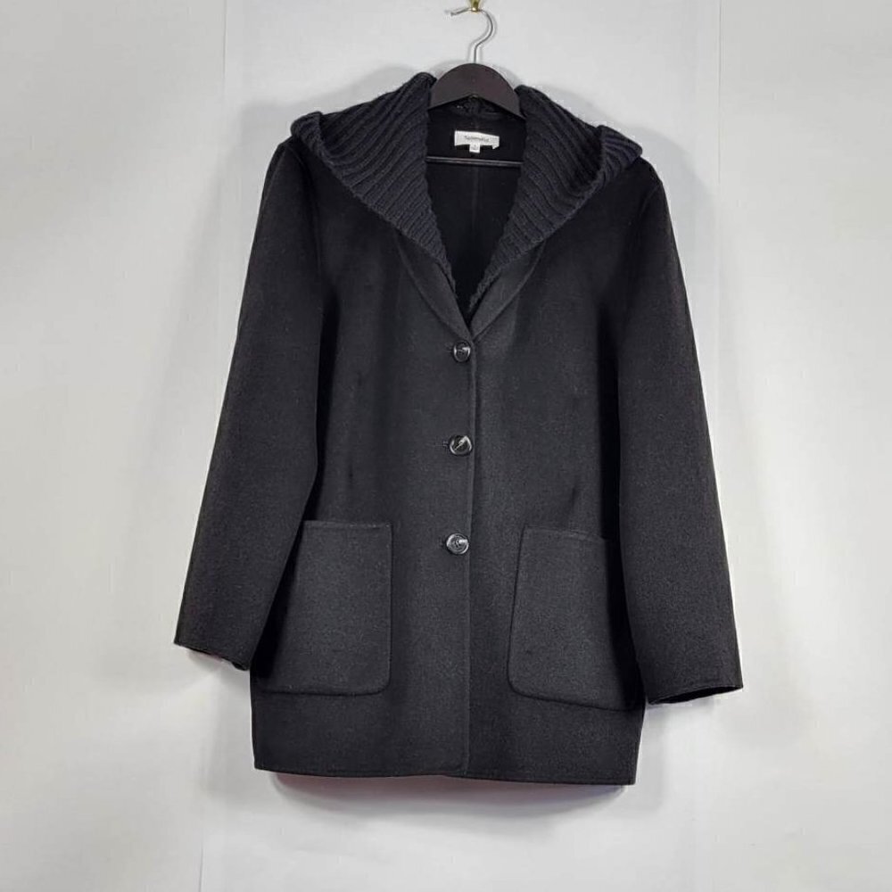 Splendid Black Wool Jacket # 267 Size S